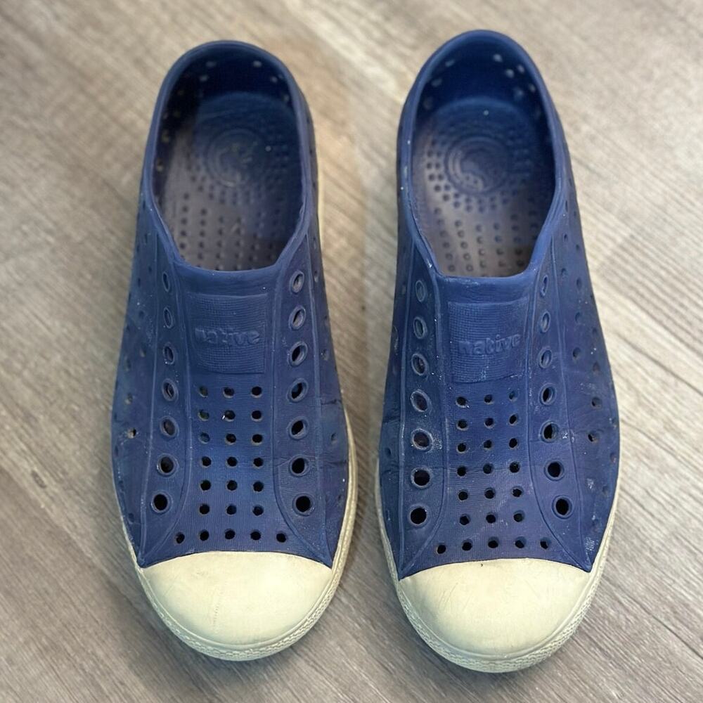 Native Navy Blue Jefferson Shoes